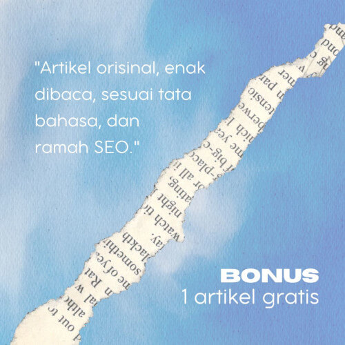 jasa menulis artikel